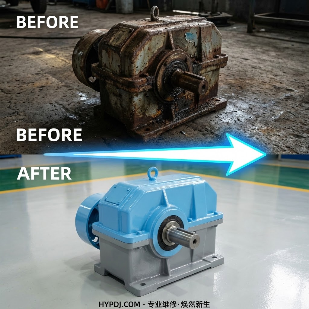 带式输送机减速器维修