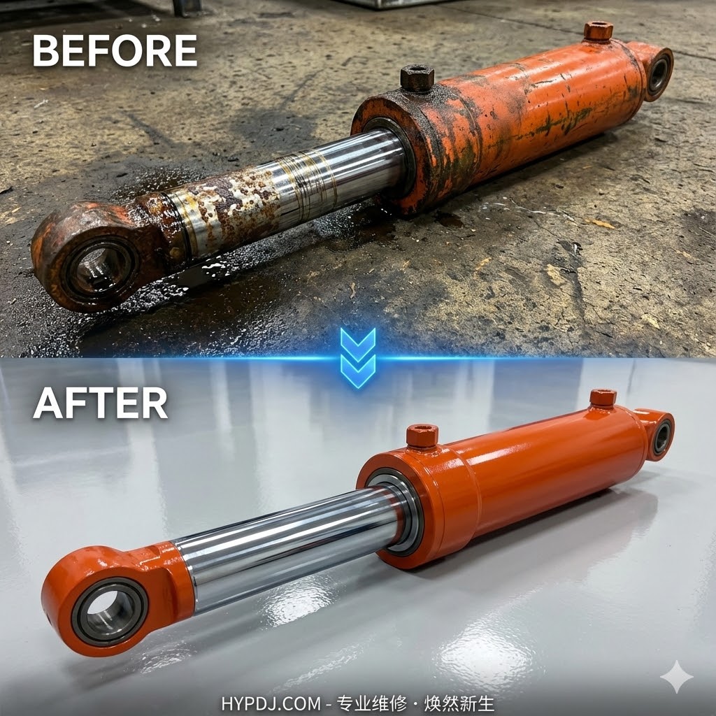活塞式液压缸维修全攻略：矿山支架、掘进机核心动力快速恢复