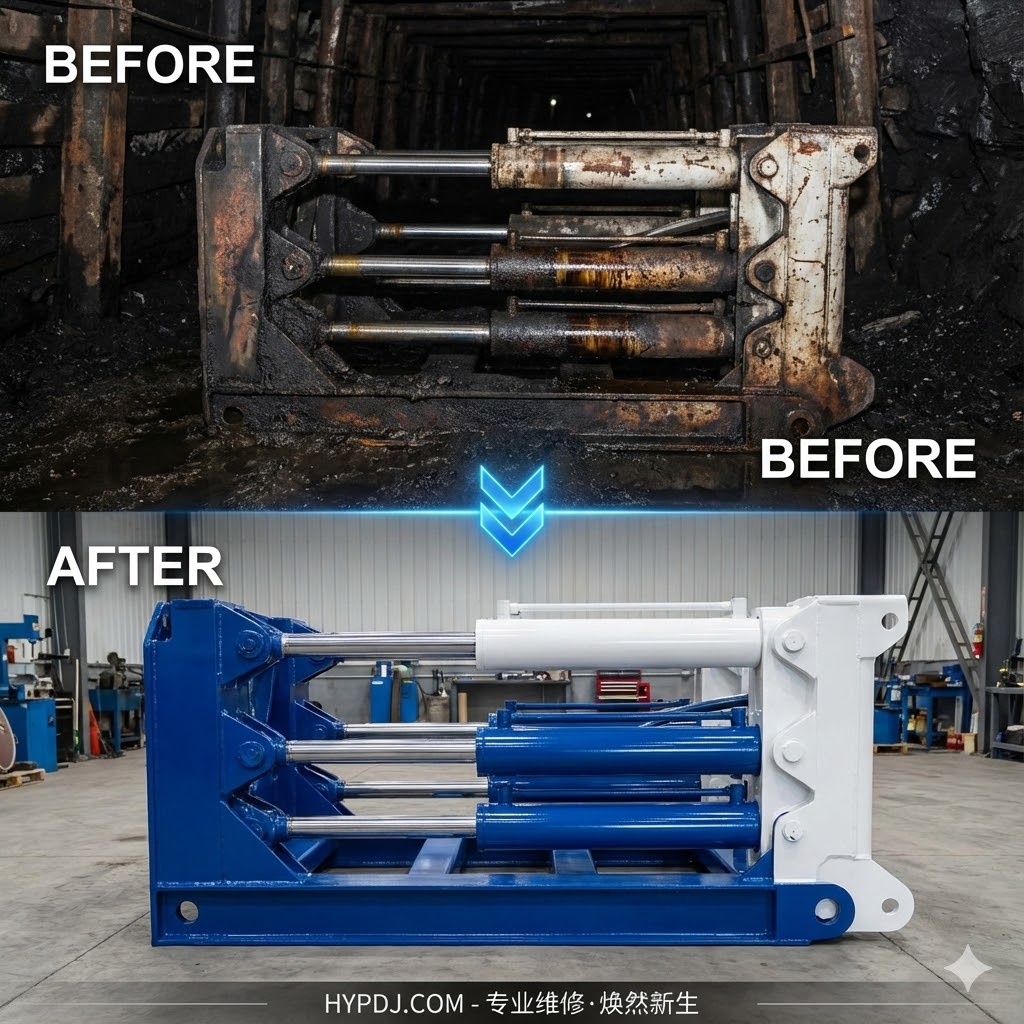 ZZ5200/19.5/42液压支架维修全攻略：12小时快速恢复中厚煤层工作面