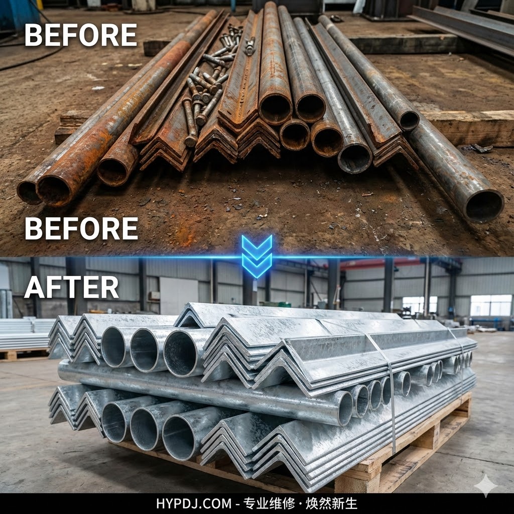 金属表面镀锌防锈处理：矿山设备维修专业指南