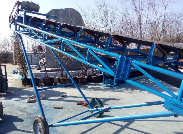 移动式皮带输送机使用场景