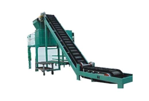 波状挡边带式输送机图