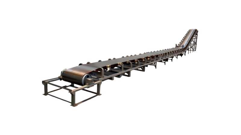 选用不粘料带式输送机解决滚筒粘料